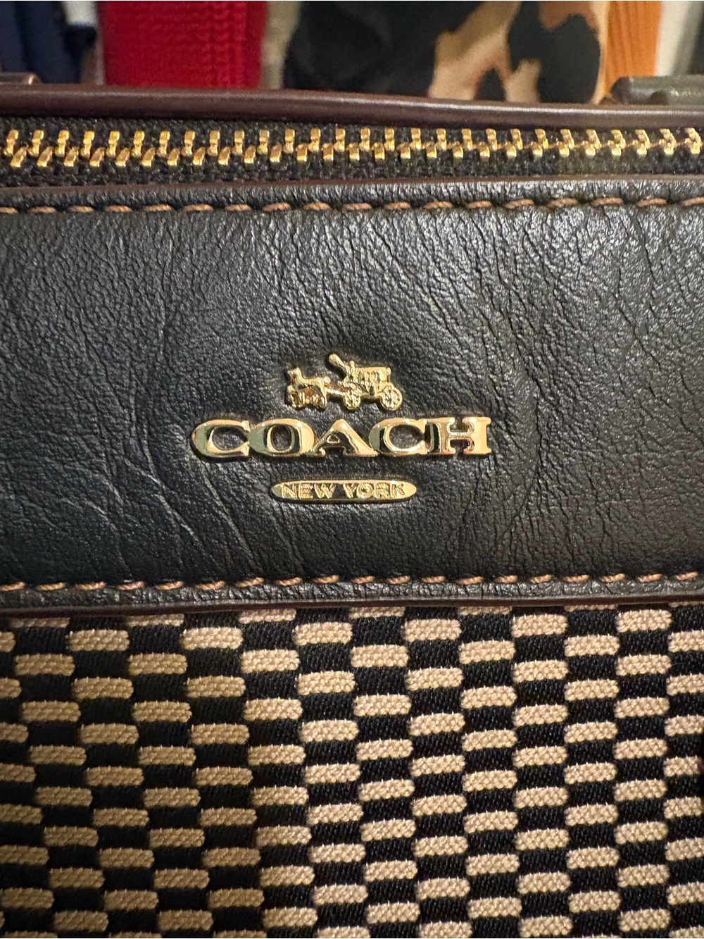 Coach | Black Legacy Jacquard Mini Bennett Satchel - Picture 10 of 16